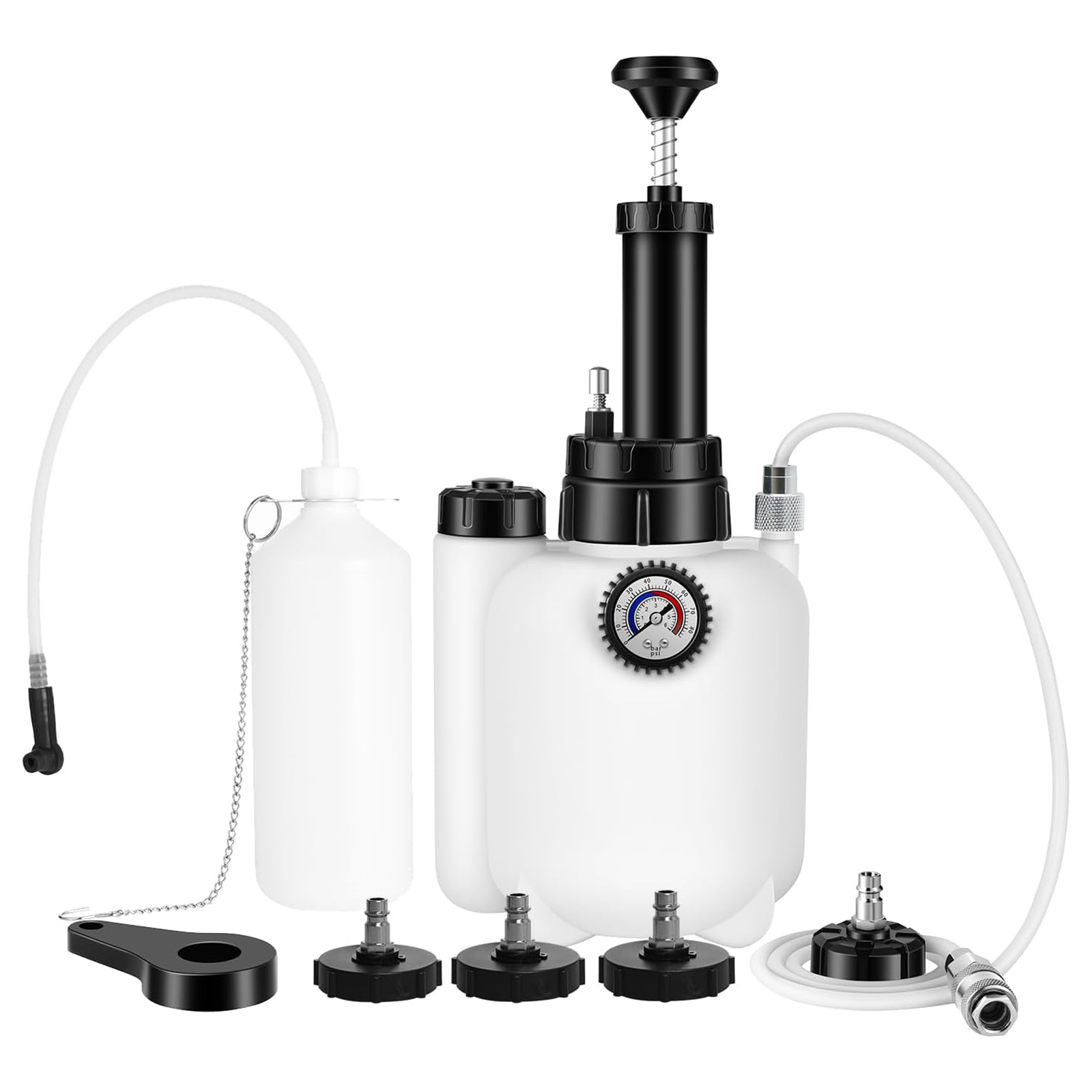 Brake Bleeder Kit - 3L Vacuüm Remvloeistof Ontluchtingsset Auto Handmatige