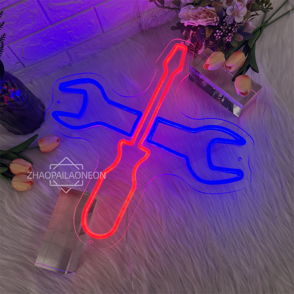 Auto Repair Shop Open - Auto Reparatiewerkplaats Neon Sign Verlichting voor