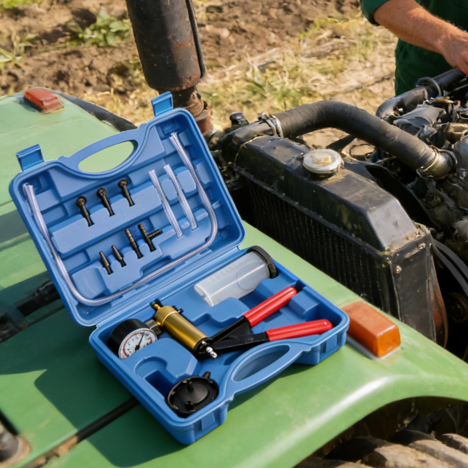Brake Bleeder Kit - Auto vacuümpomp Handbediende remvloeistofvervanging Handmatige remvloeistofwisselgereedschap
