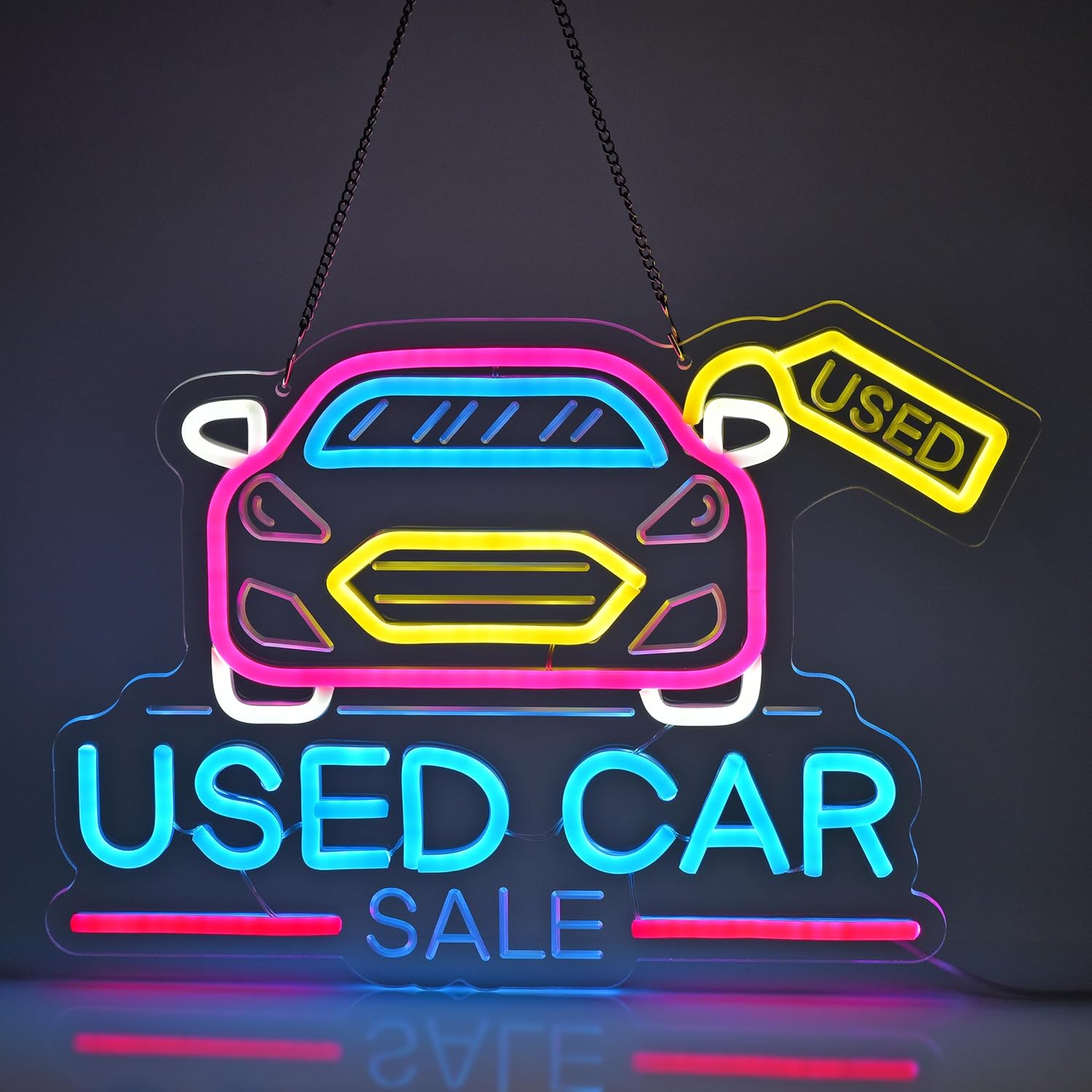 Auto Repair Shop For Sale - Gebruikte auto's te koop neonbord USB-aangedreven