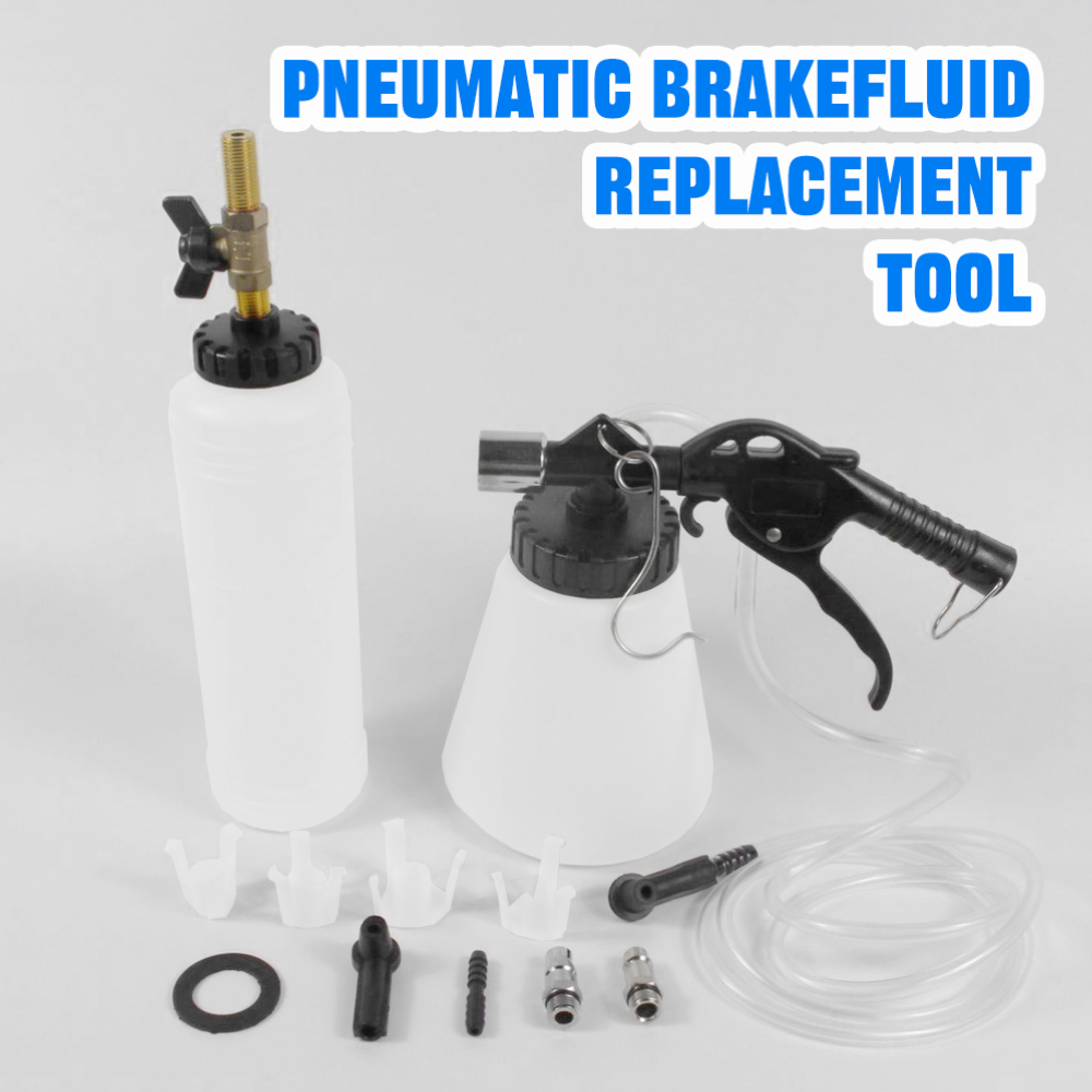Brake Bleeder Kit - Dual Oil Pot Remvloeistof Ontluchter Kit