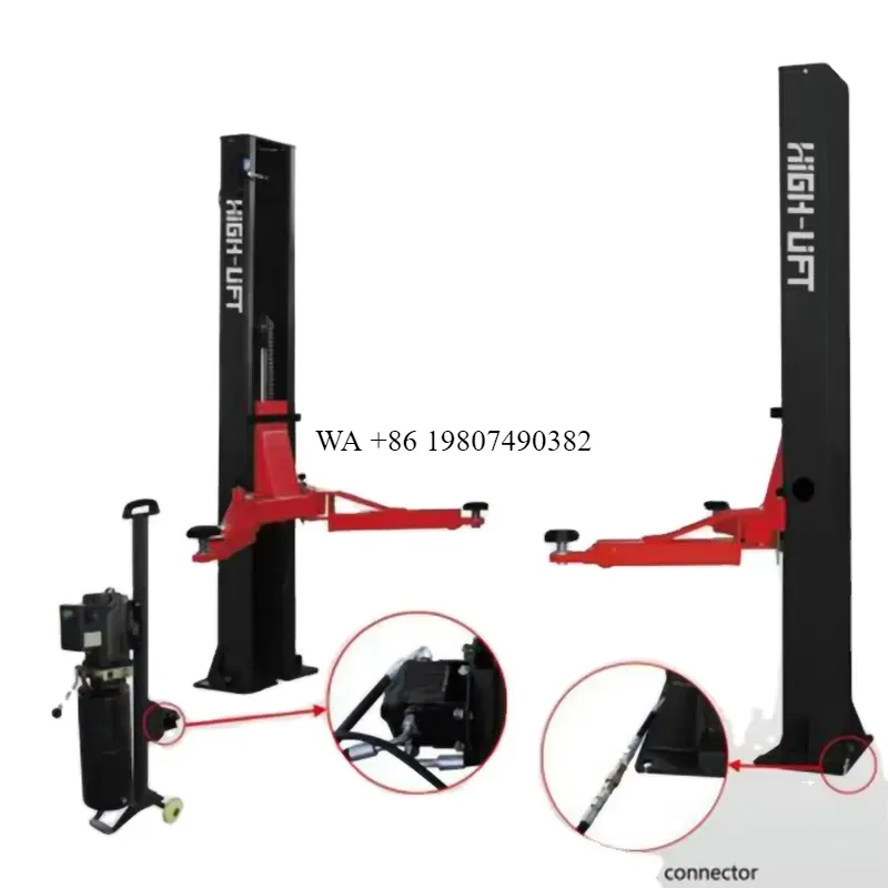 Auto Repair Shop For Sale - wmwmnu voor YL130 3.0T tweepaarsenautolift, dubbelcilinder