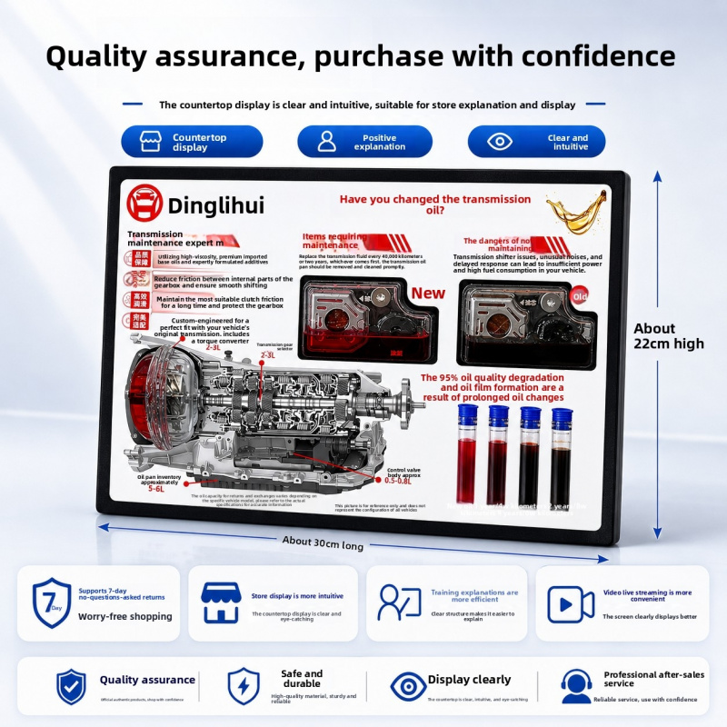 Demonstratiebord voor transmis - Auto Repair Shop For Sale recensie en prijs